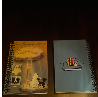 Spiral Bound Journal-Original Art Print- "Journey of an After-Lifetime" by Deea Deac