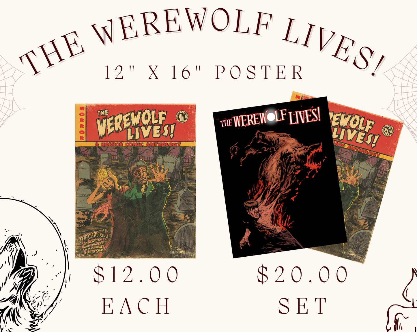 Custom Poster- The Werewolf Lives!