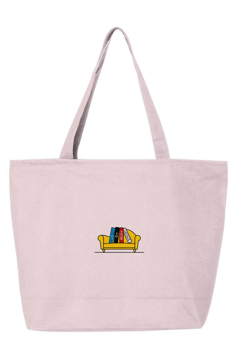 ComicsToYourCouch Brand Yellow Logo Tote- 25L Zippered Tote
