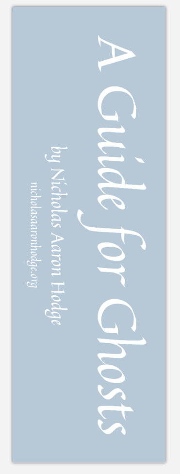 Bookmark- Original Art for A Guide for Ghosts- Art Print by Deea Deac