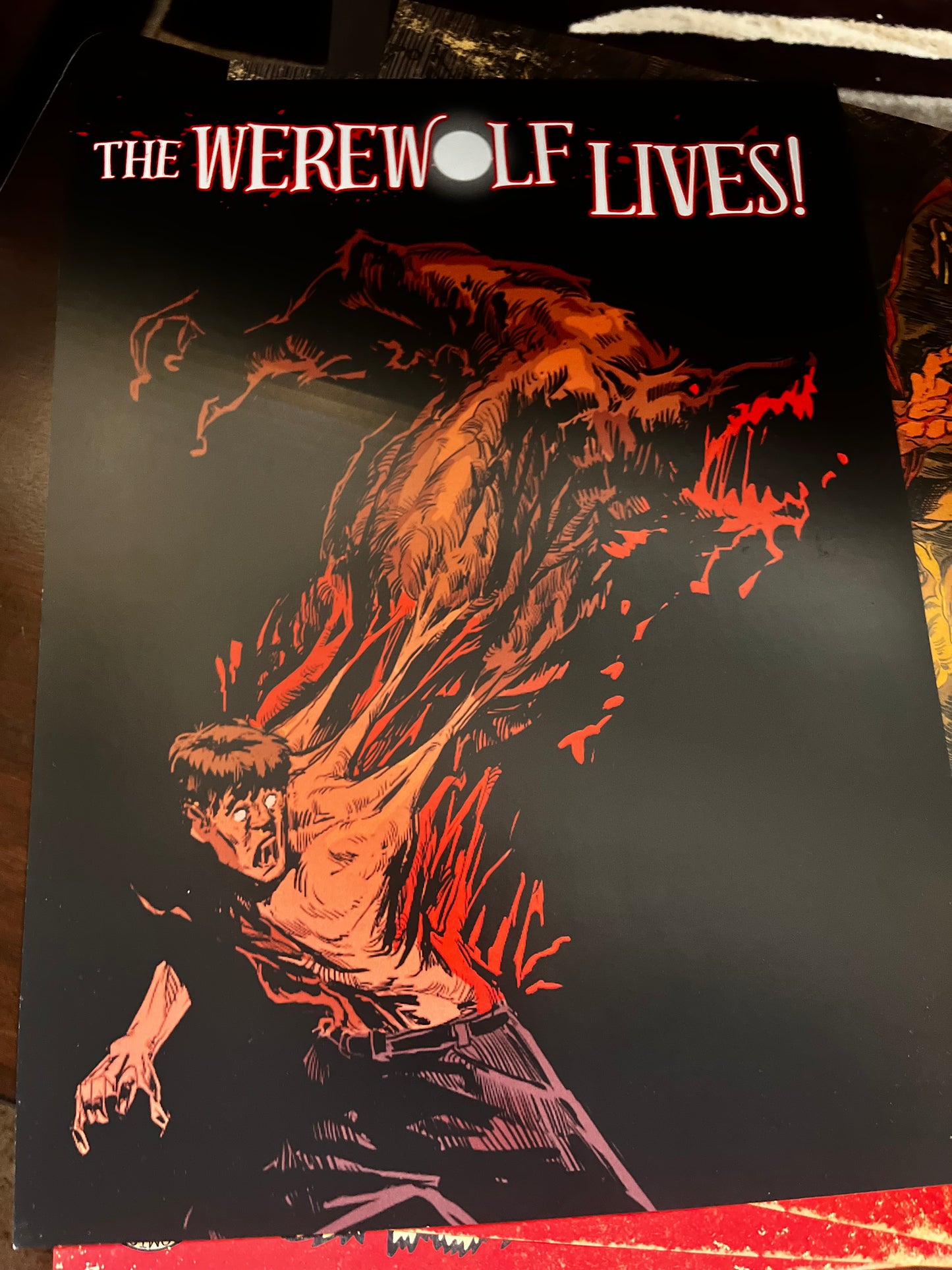 Custom Poster- The Werewolf Lives!