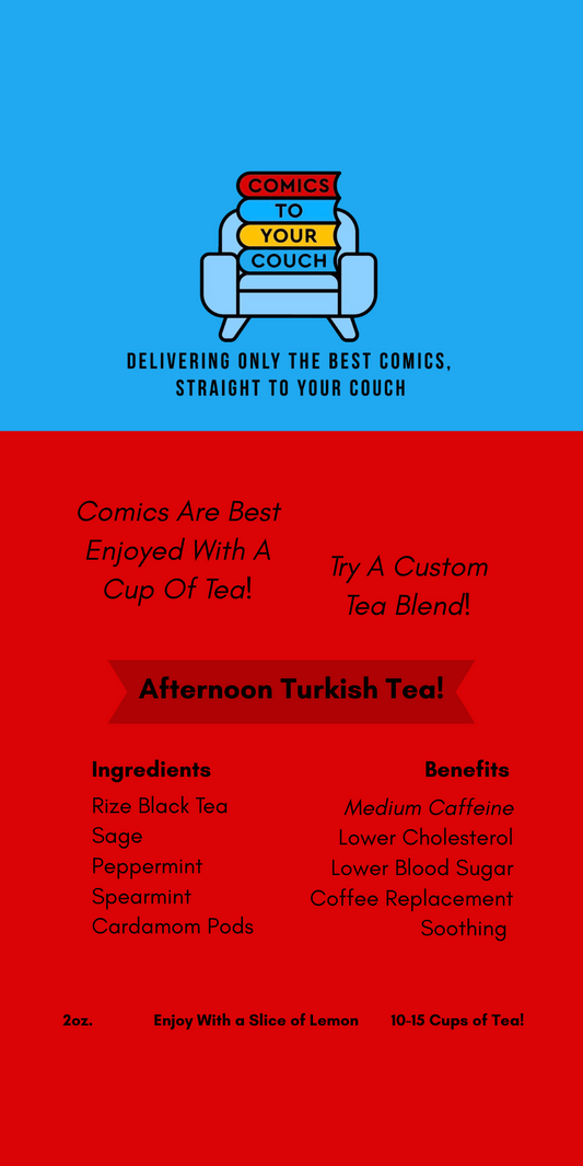 Afternoon Turkish Tea- Loose Leaf Tea-2oz