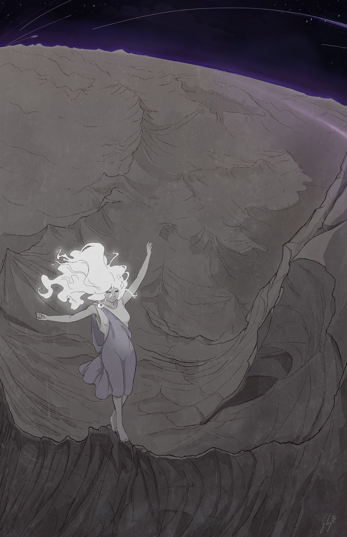 A Wish In The Dark- Short Comic Physical Print